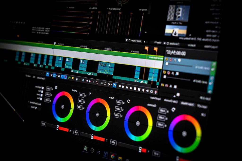 Professional user with augmented reality interface displaying satisfied expression